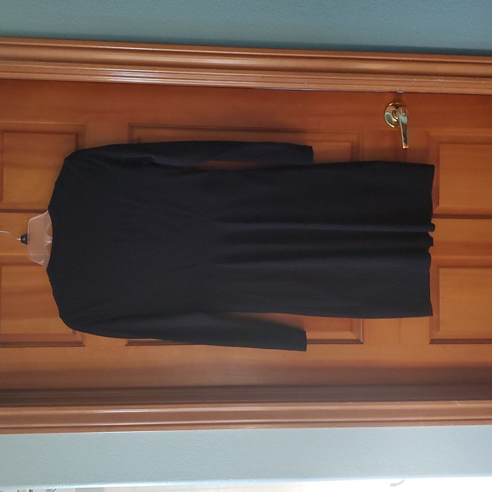MC‎ Planet By Innate Black Long Sleeve Stretchy Dress Size T.1 - Picture 10 of 10